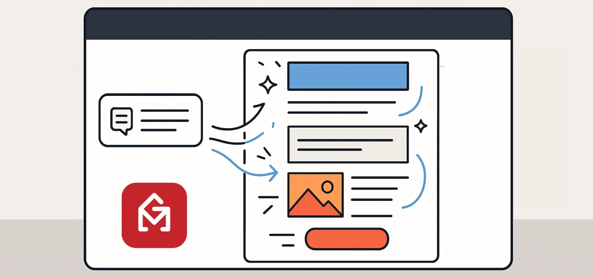 AI Template Builder: Create HTML Email Layouts Directly in Gmail