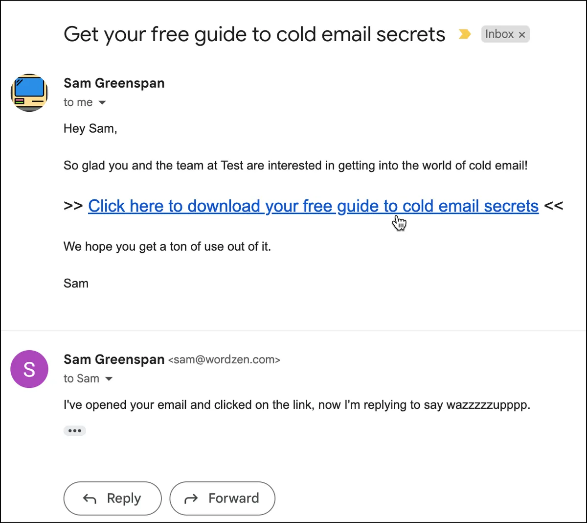Interact with your campaign