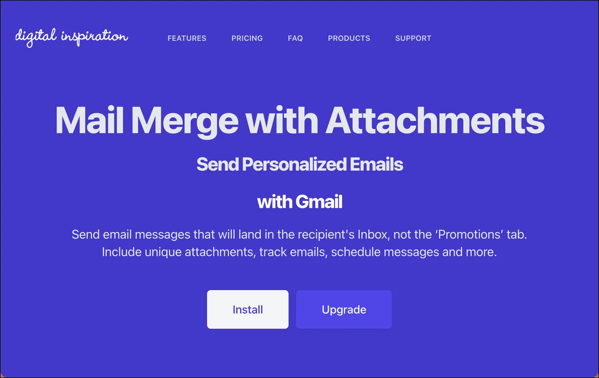 Mail Merge with Attachments