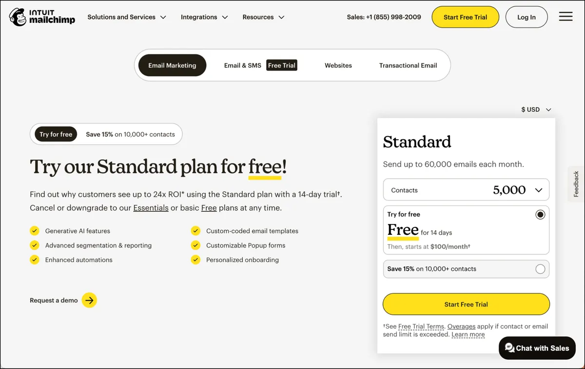 Mailchimp starts cheap but gets expensive fast