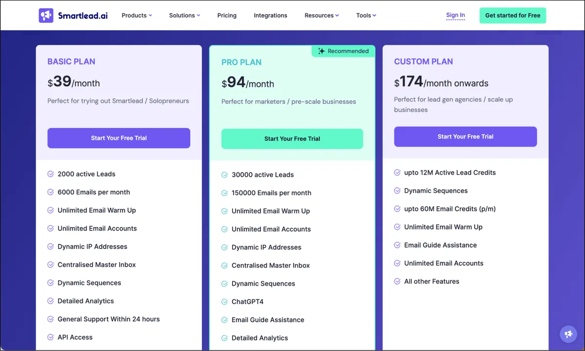 Smartlead is a sending platform