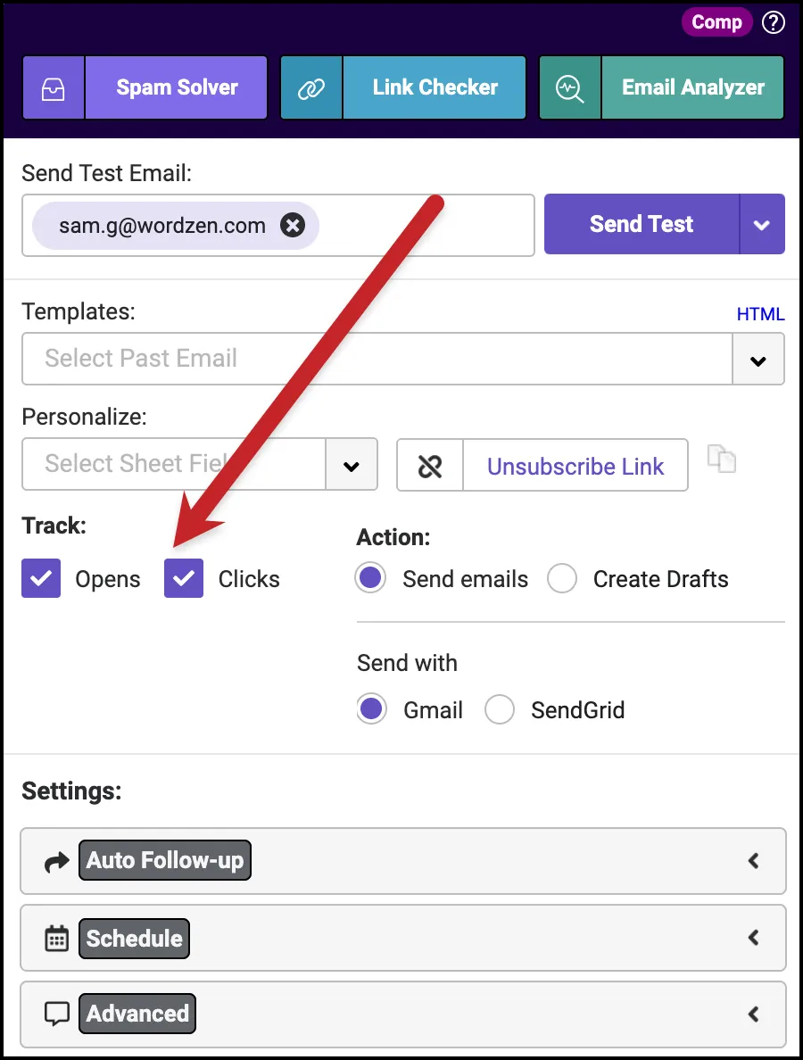 Email Click Tracking: How to Track Email Clicks with SendHustle?
