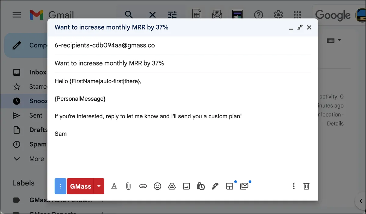 Advanced personalization