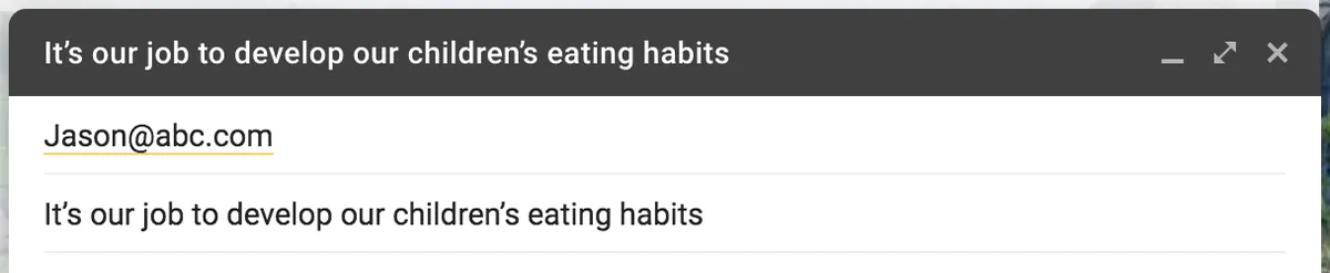 Cold email subject lines example 2