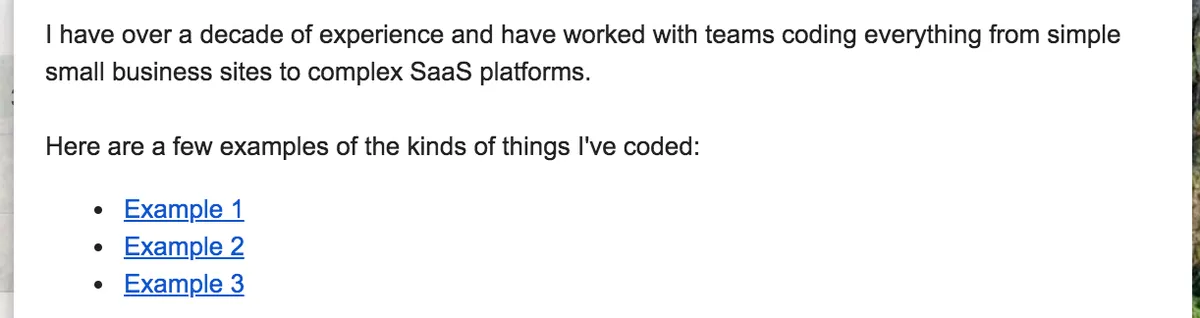 Cold emails for jobs - tip 8