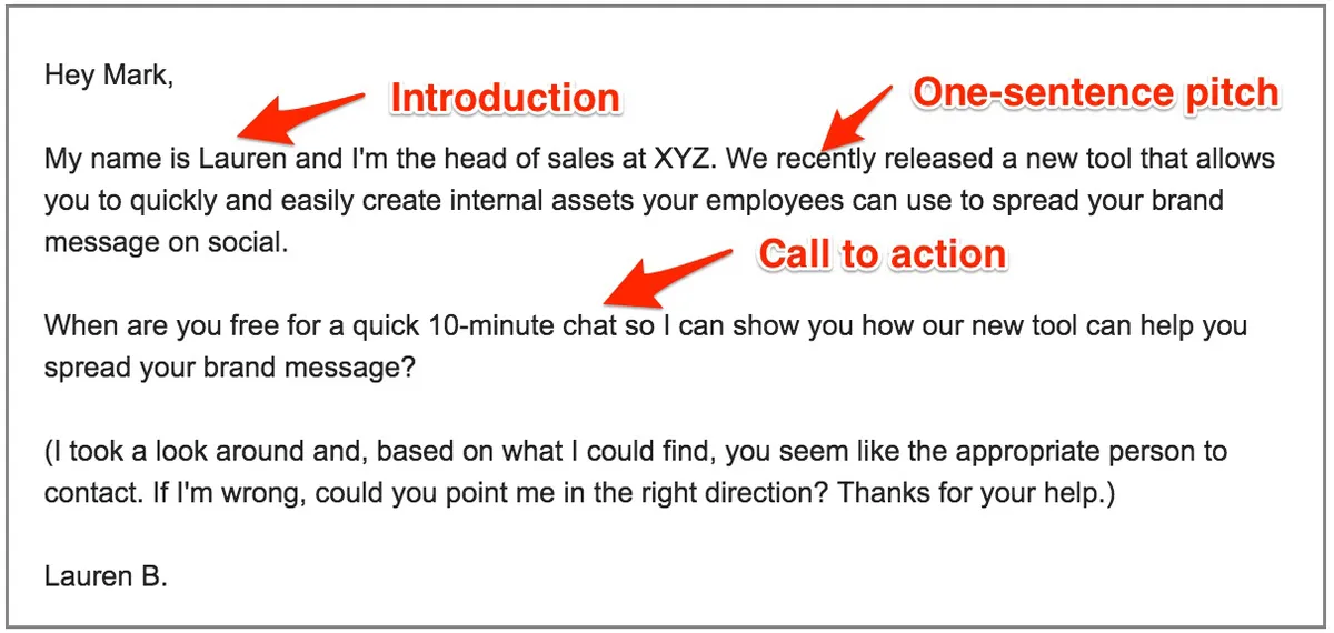Cold Prospecting Email Templates 13
