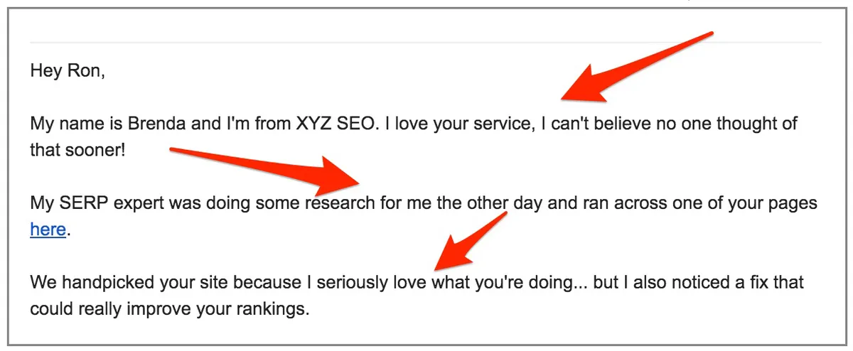 cold prospecting email template