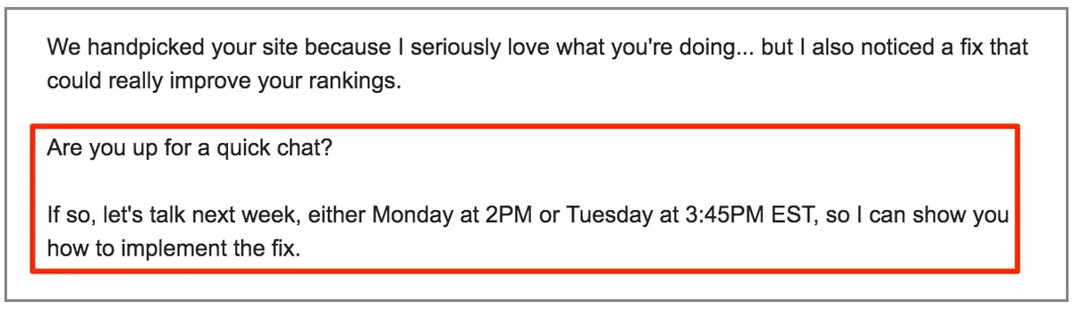 Cold Prospecting Email Templates 5