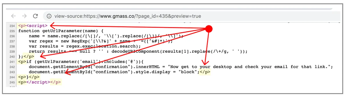 Adding JavaScript manually