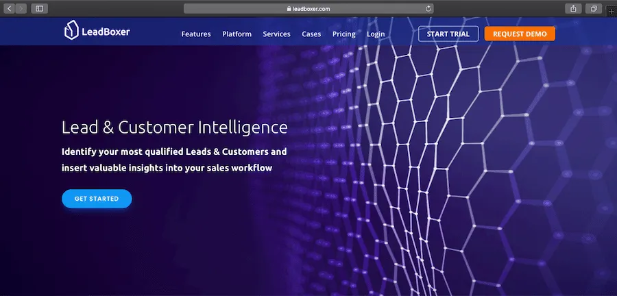 LeadBoxer home page