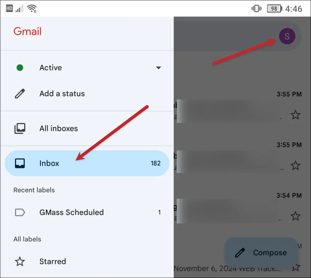 See if you're just checking this inbox or all inboxes