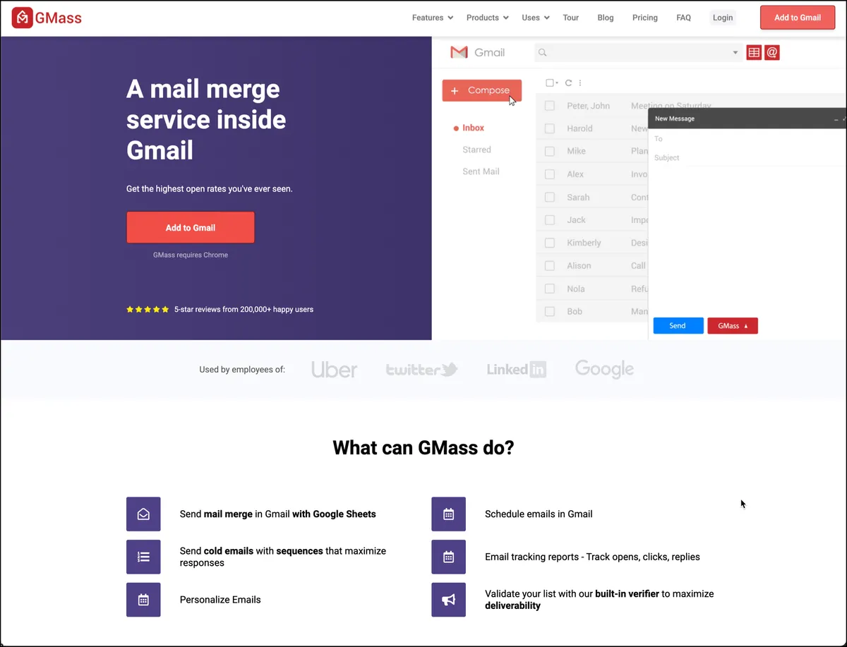 GMass is a better option than Gmail multi-send