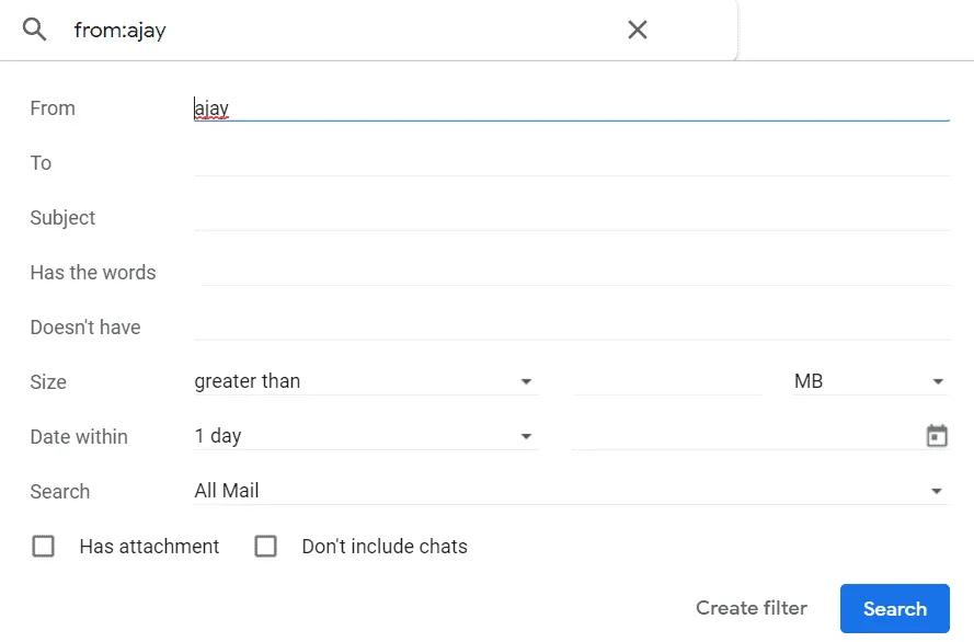 Advance dropdown