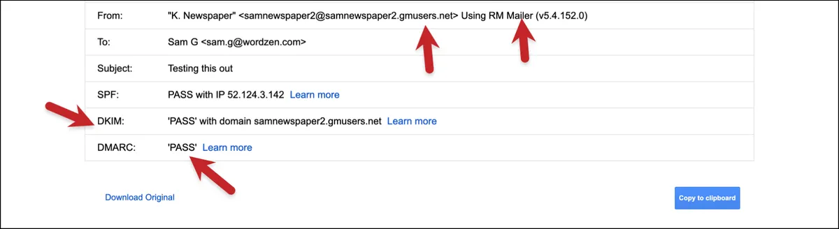 Passing DMARC with a third-party SMTP server
