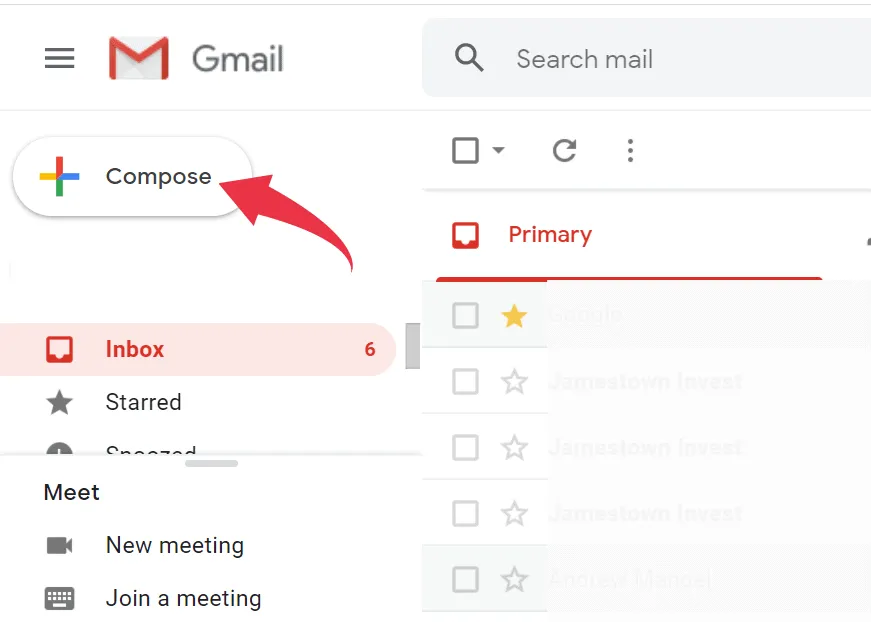 Compose button