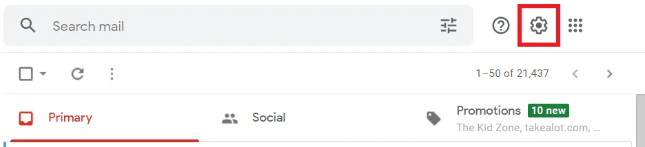 Settings icon