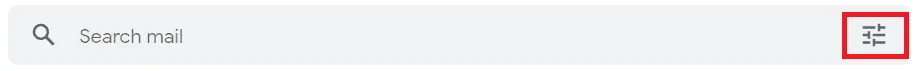 Show search button