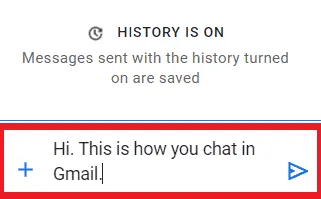 Type message