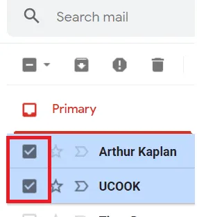 select images to delete