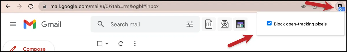 Tracker Blocker to avoid inflated open rates from your own pixel