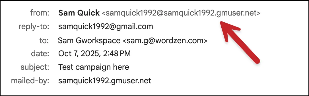 Replacement domain