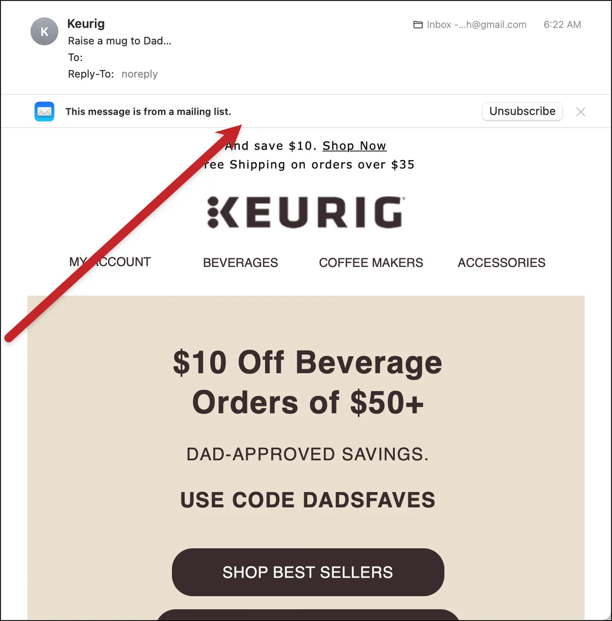 List-unsubscribe header in Apple Mail desktop