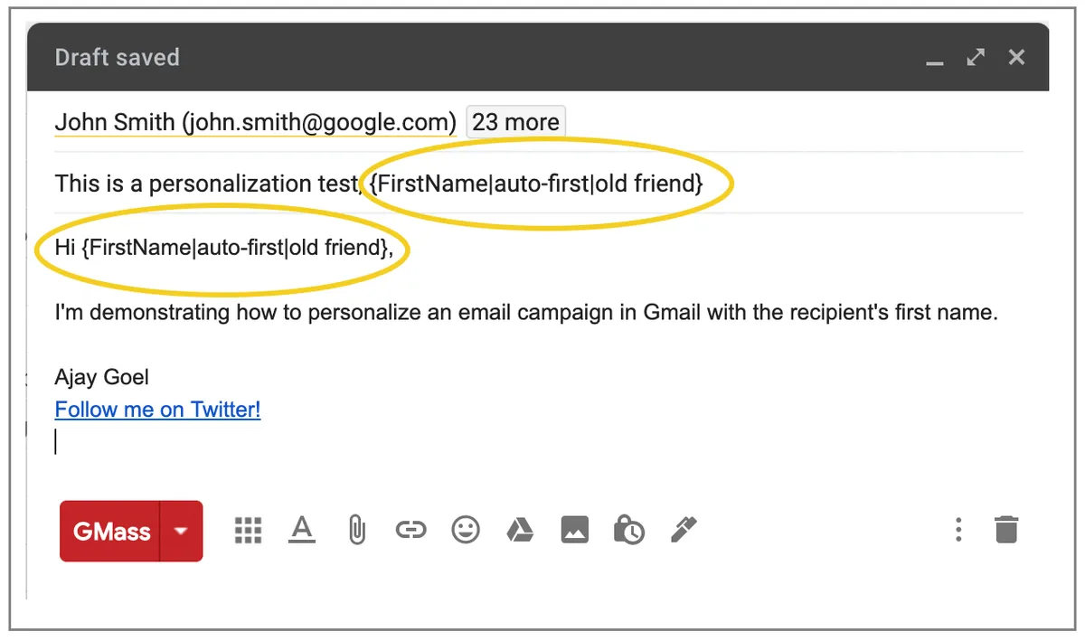 Combined personalization techniques