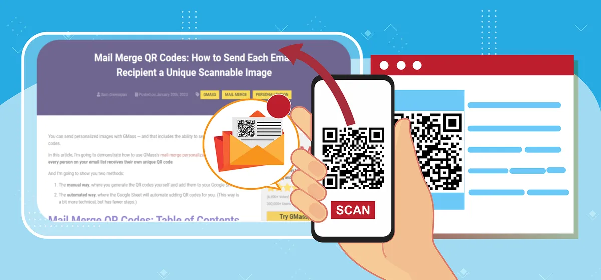 Mail Merge QR Codes: How to Send Each Email Recipient a Unique Scannable Image
