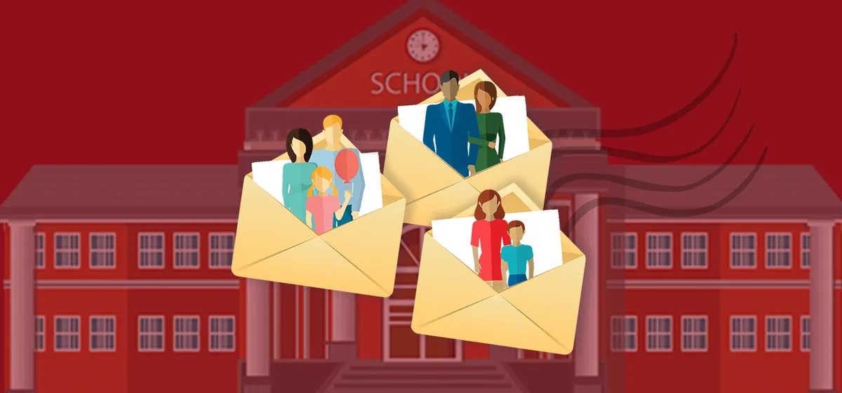 How to send a mail merge to TWO people per row