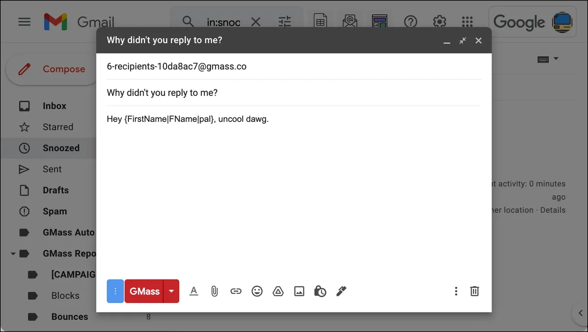 Use all merge tags in multi merge behavior based follow up