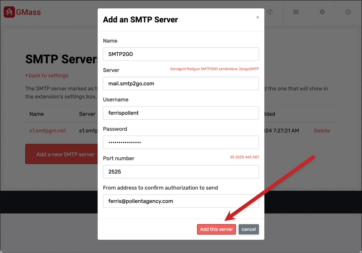 Add this server