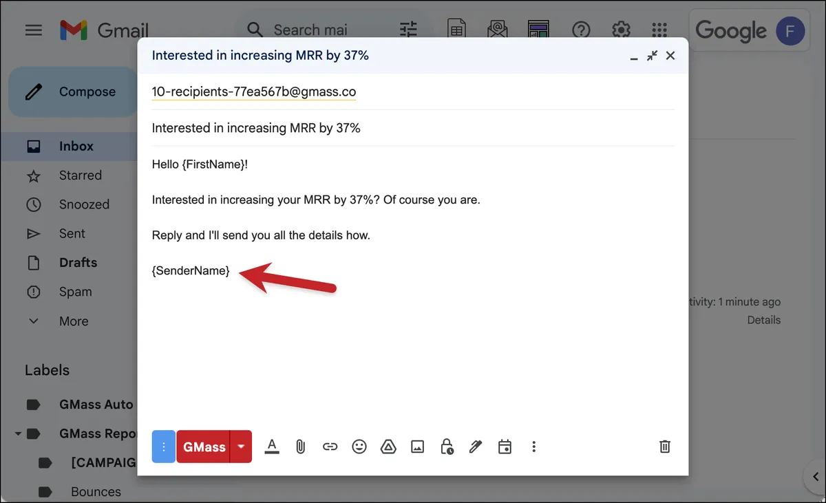 Use the new special merge variables for MultiSend