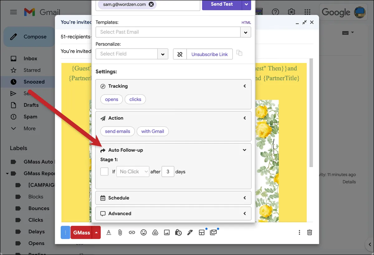 Add auto follow-ups