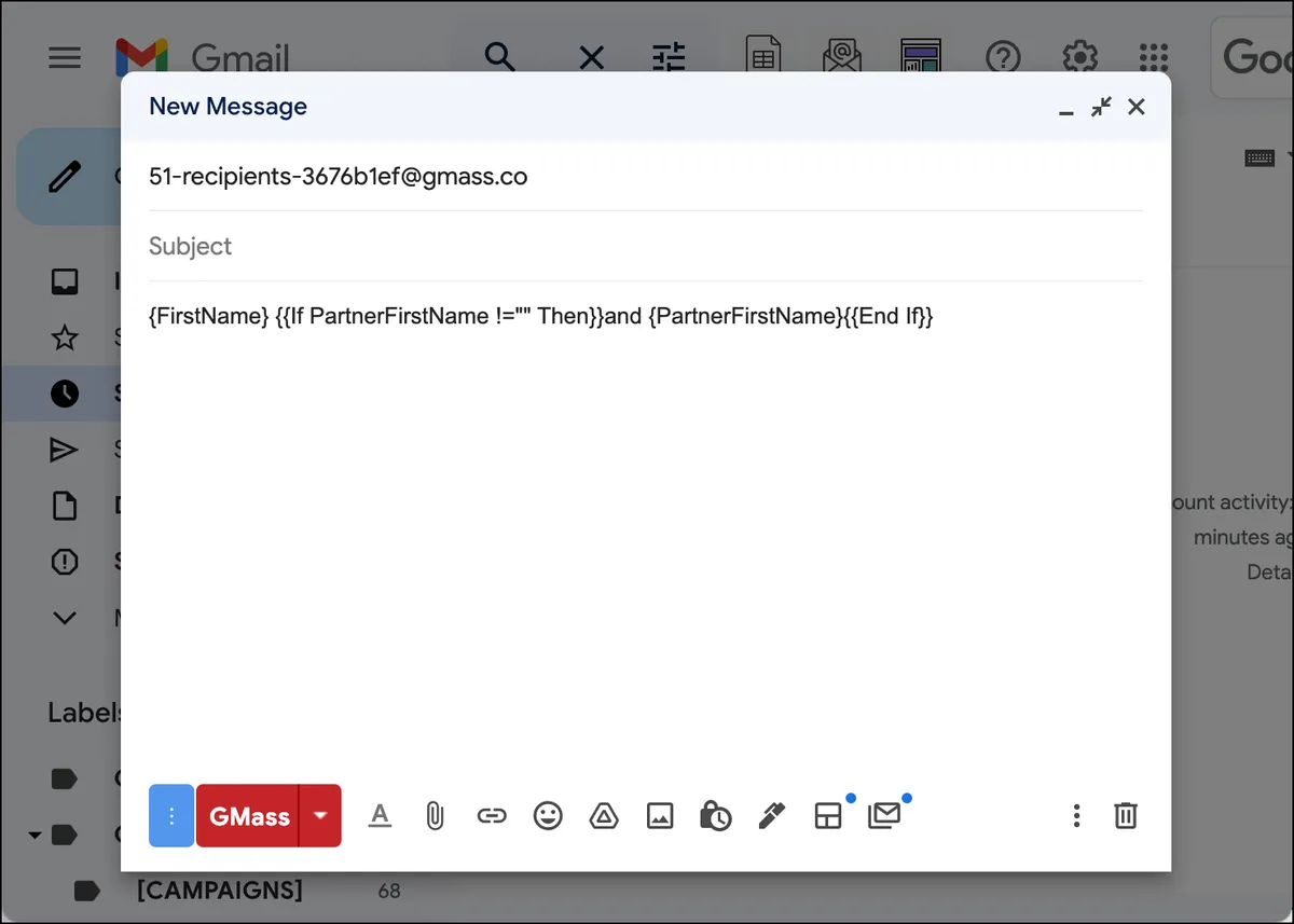 Add merge code