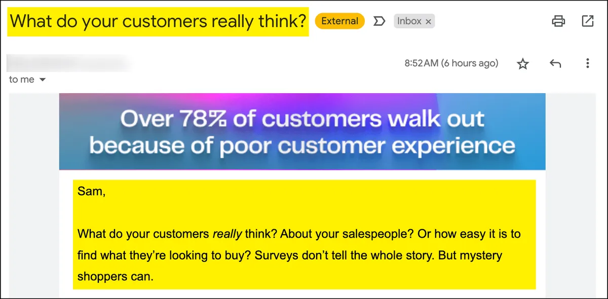Promise Picture Proof Push - promise sample email