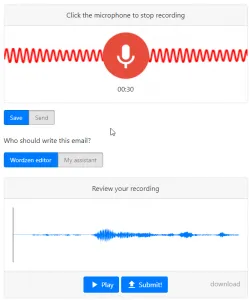 How to record audio from a mobile web page on iOS and Android