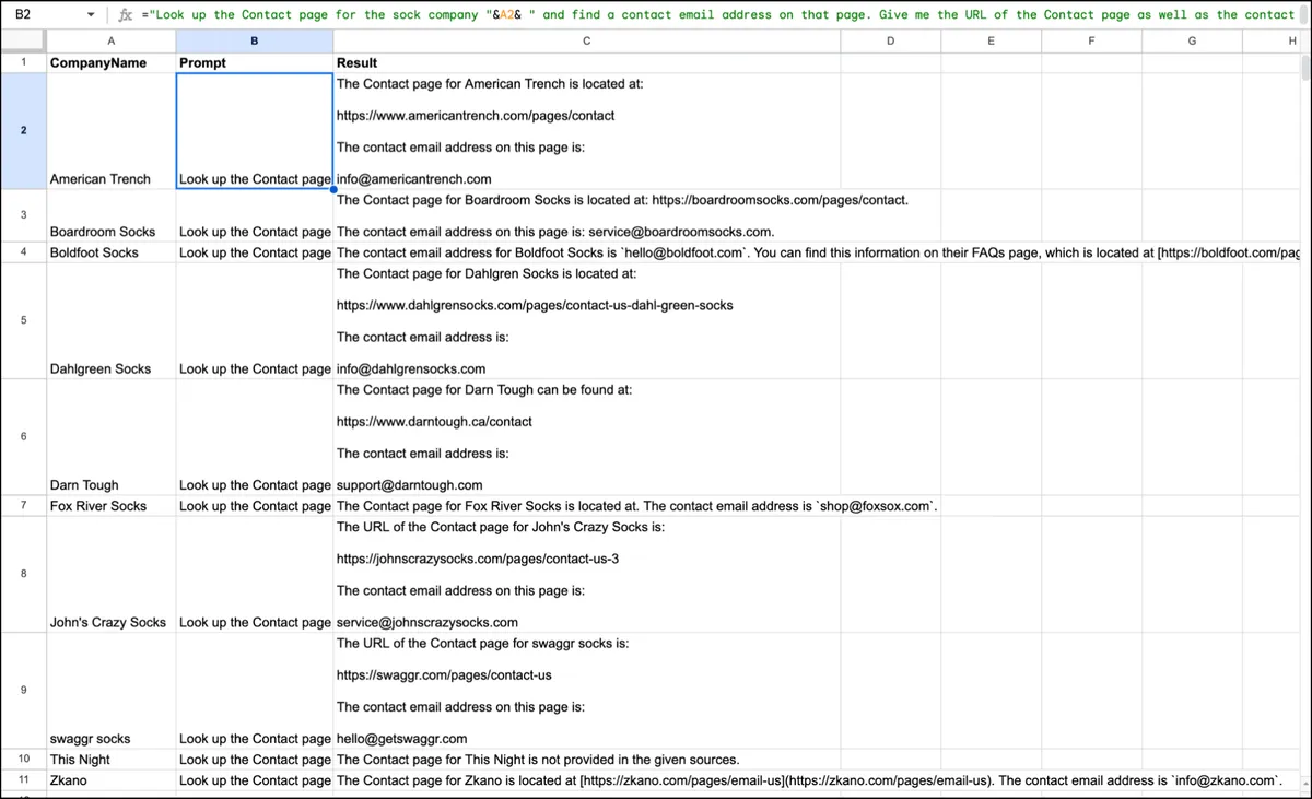 Using a single function to find a contact page and a contact email