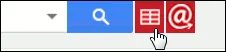 GMass spreadsheet button, found at the top of Gmail page.