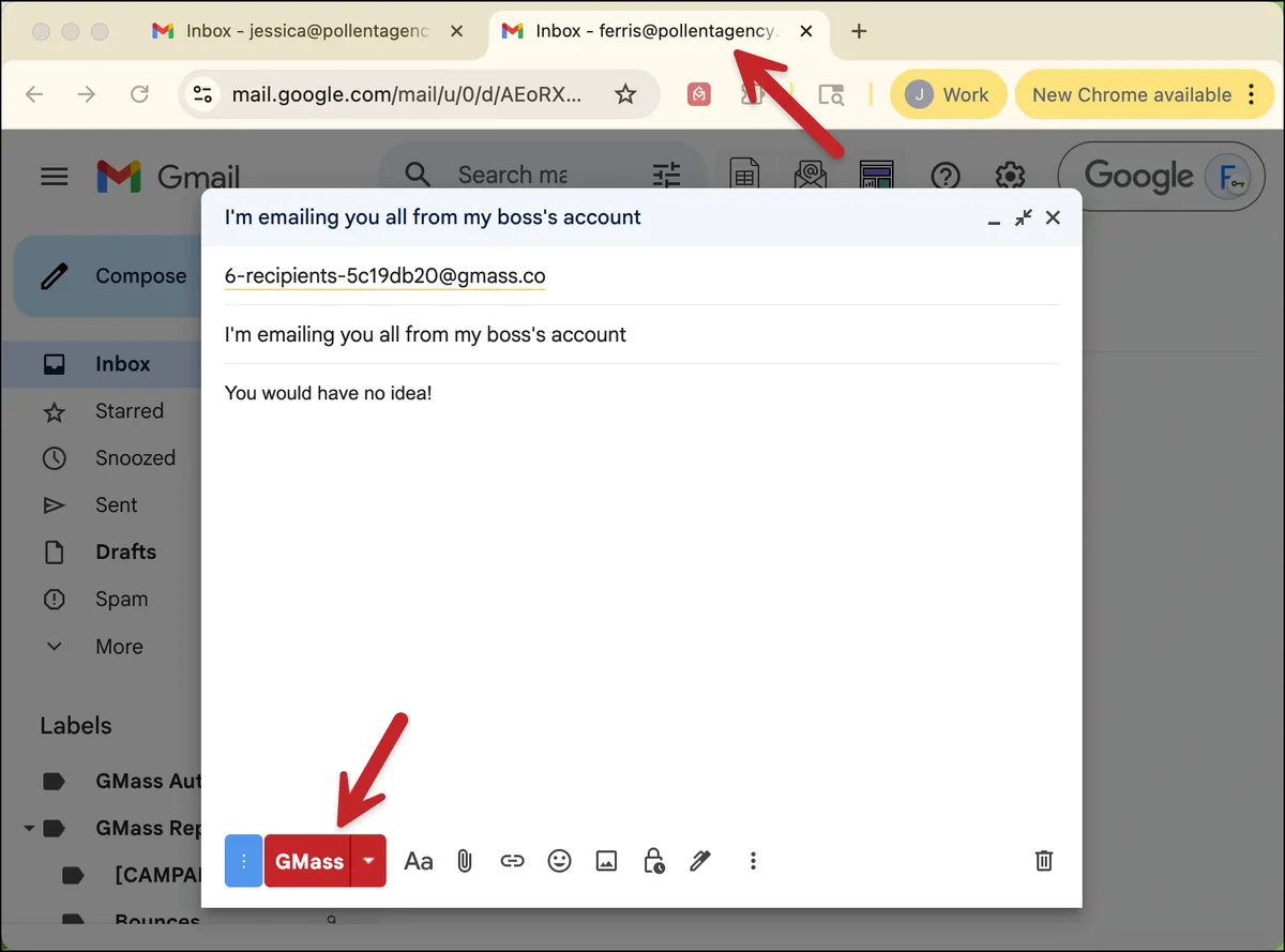 Compose and send a campaign