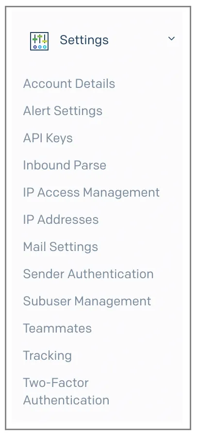 SendGrid UI
