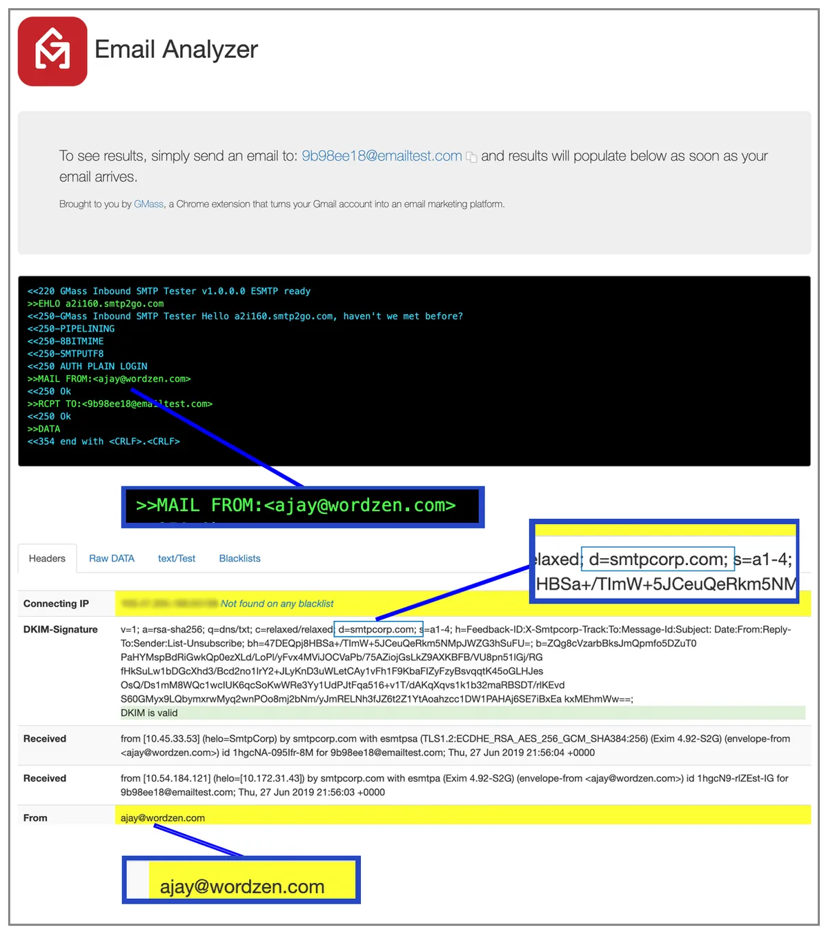 SMTP2GO pass-through SMTP