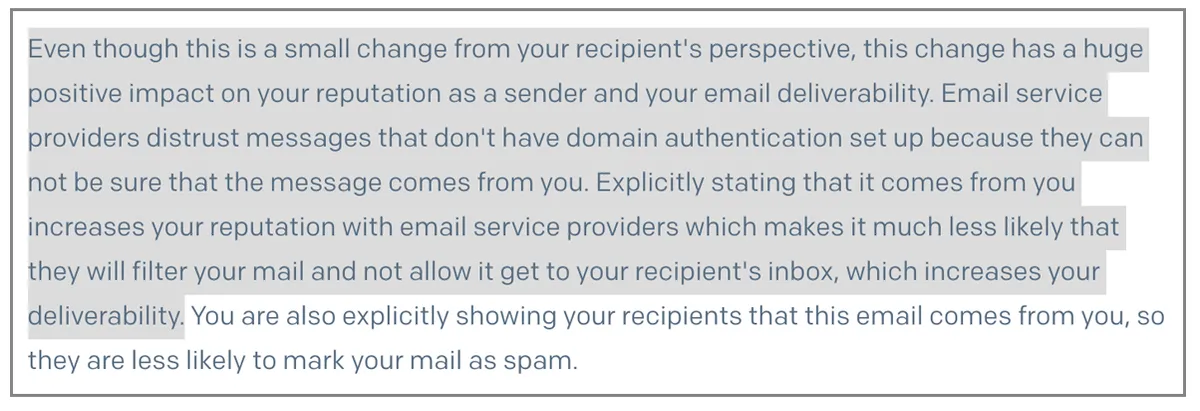 SendGrid Domain Authentication