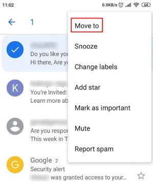 Move to