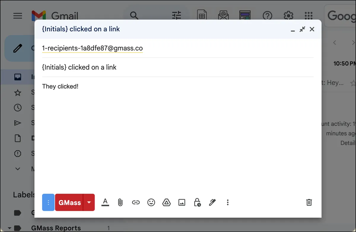 Set up your faux email